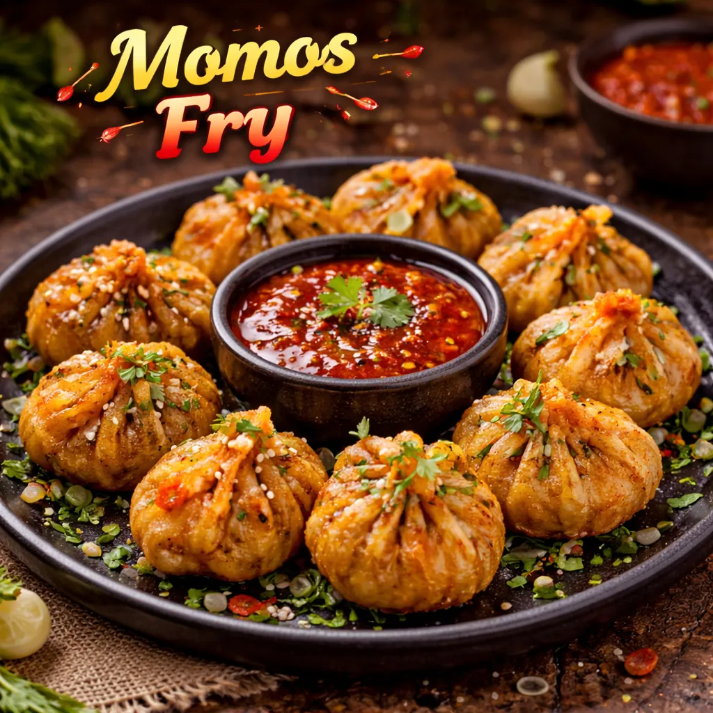 Fried Veg Momos