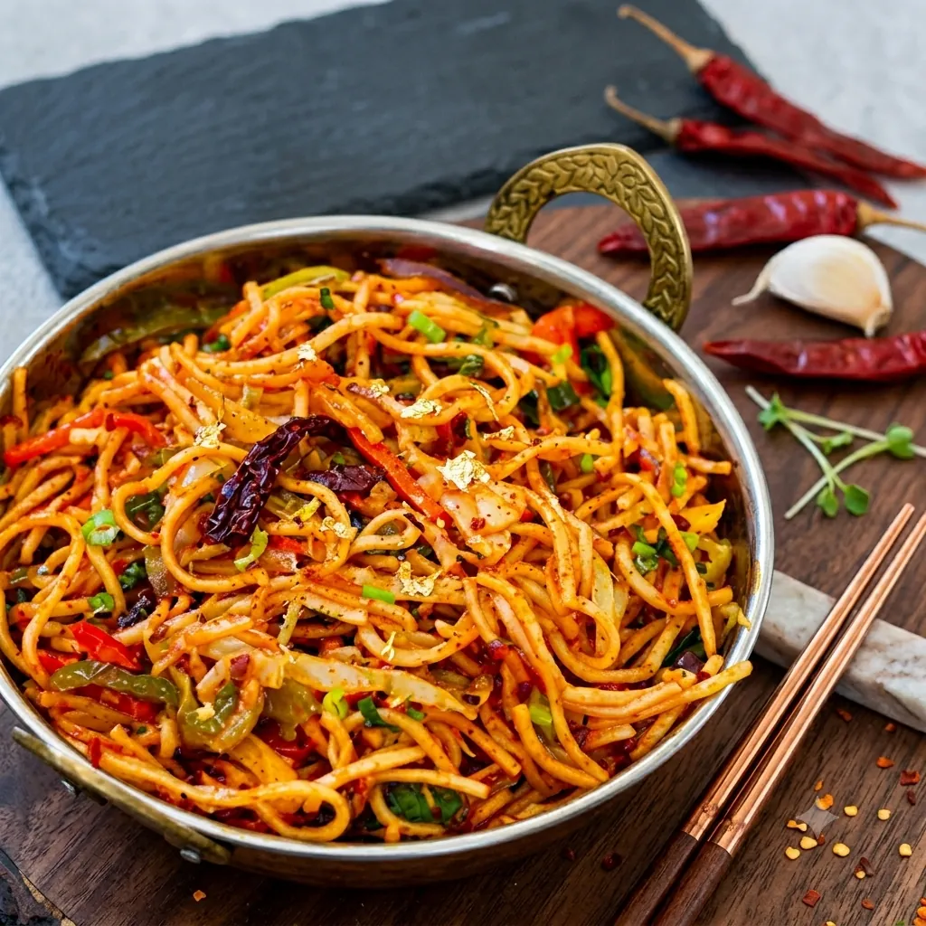 Chilly Garlic Noodles