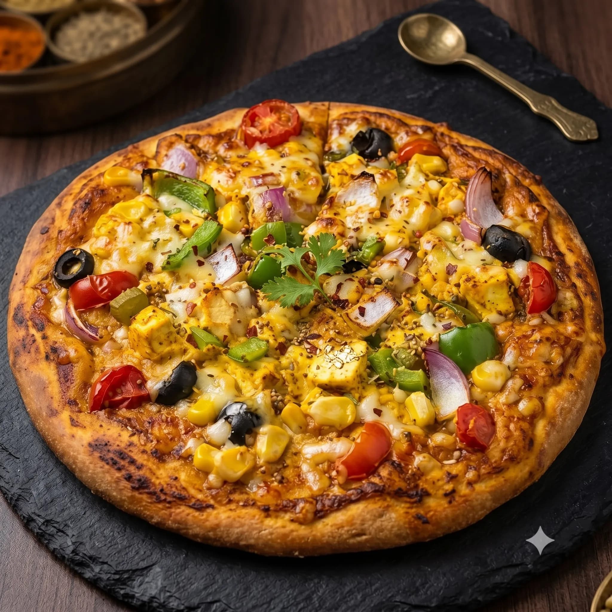 Achari Pizza
