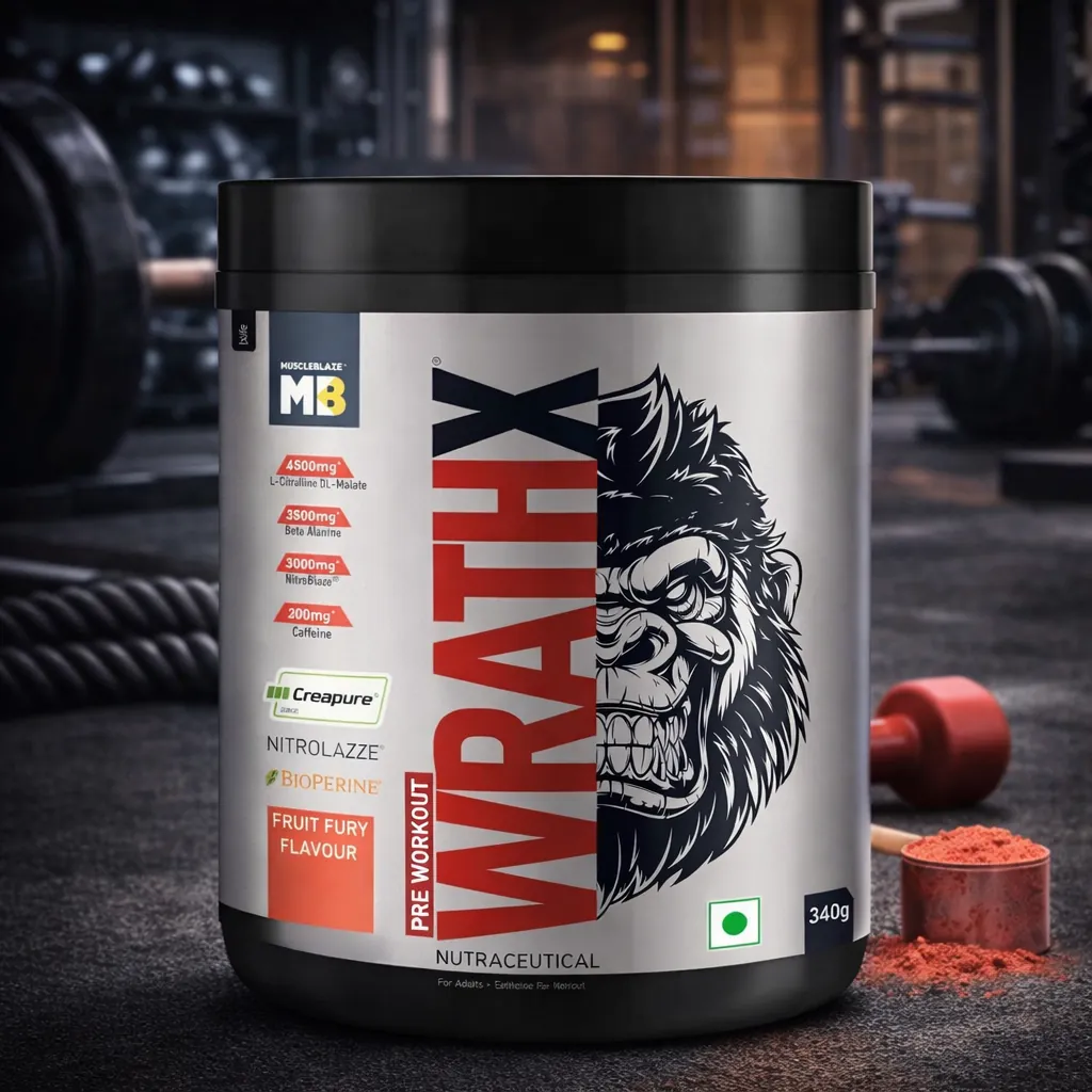 MuscleBlaze WrathX Pre-Workout