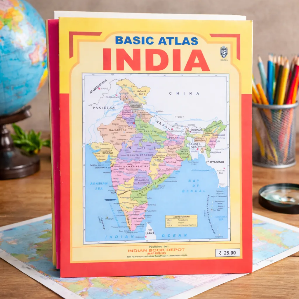 School Geography map Book