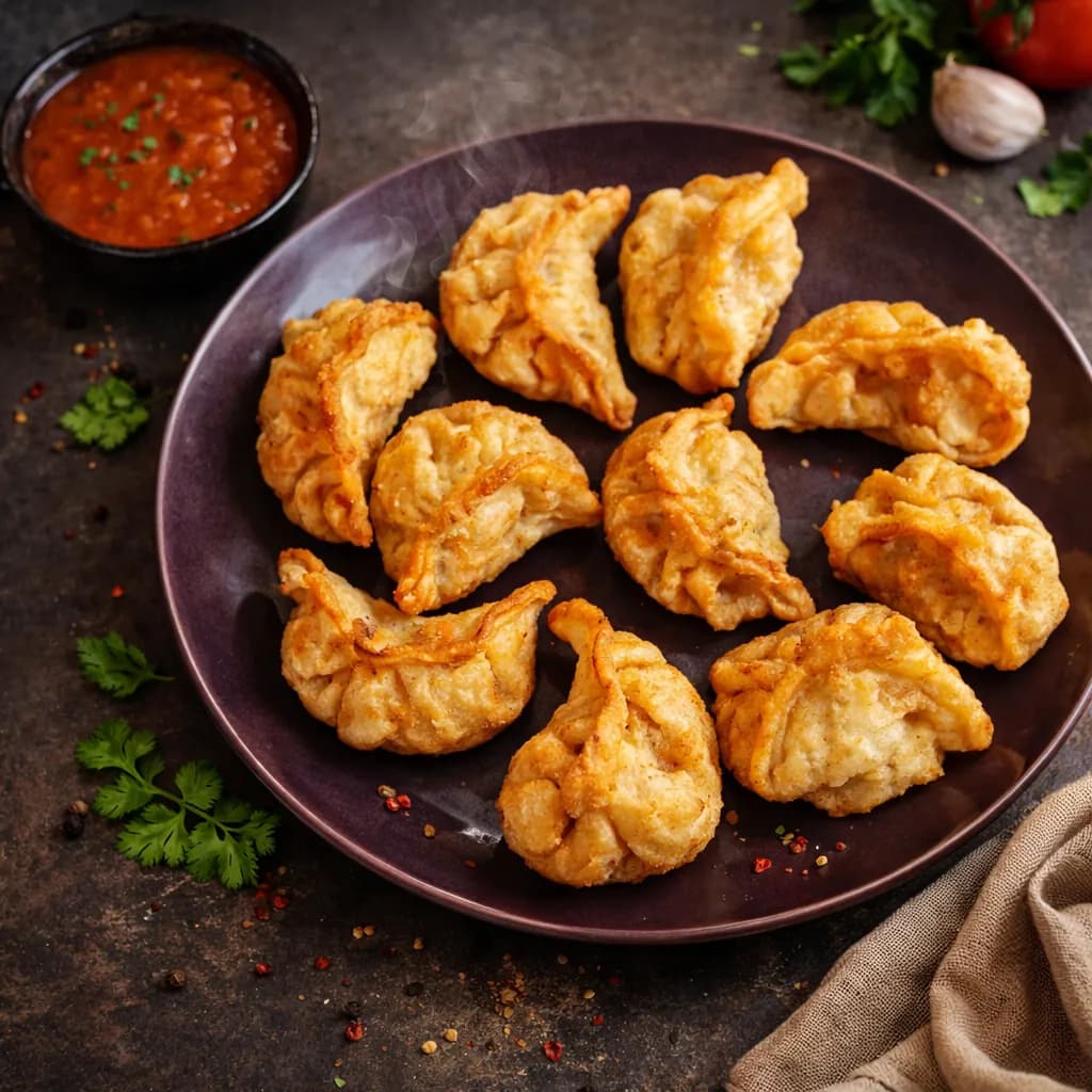 Veg Fried Momos