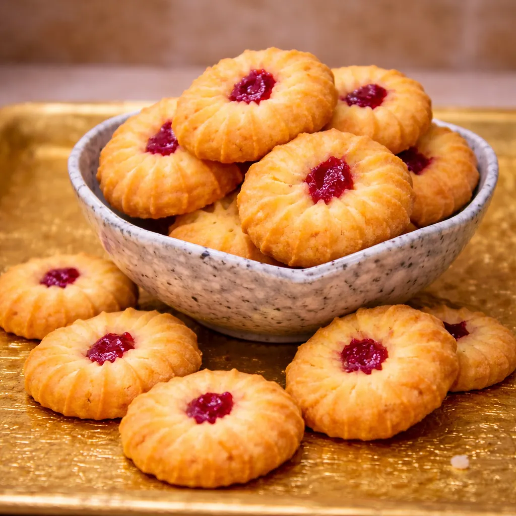 Classic Jam Biscuits