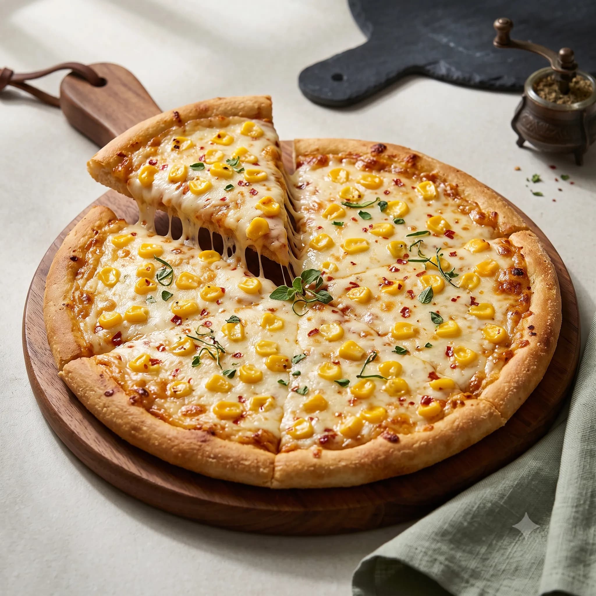 Cheese Corn Pizza