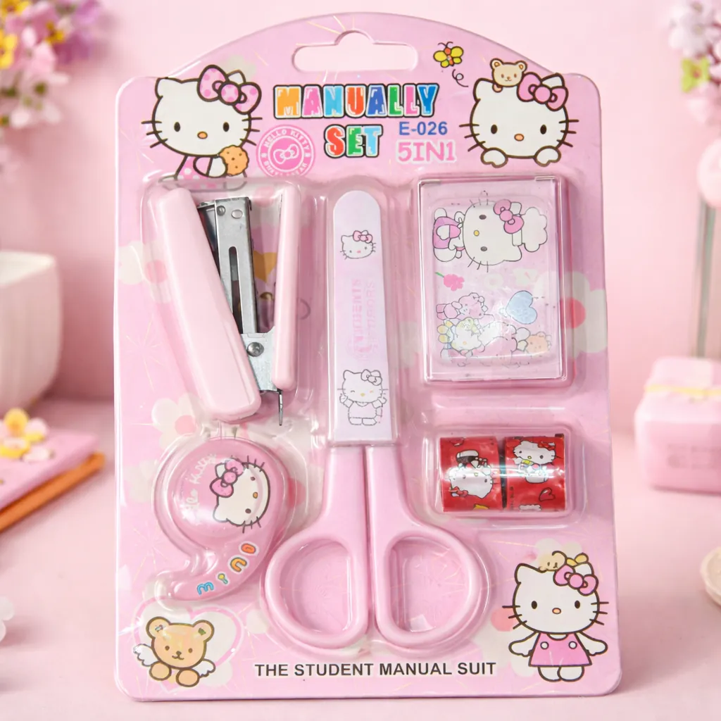 Cartoon Stationery Set