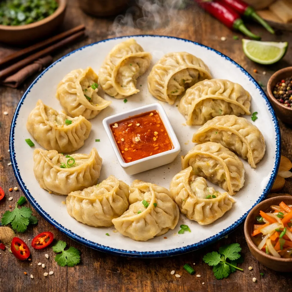Veg Steamed Momos
