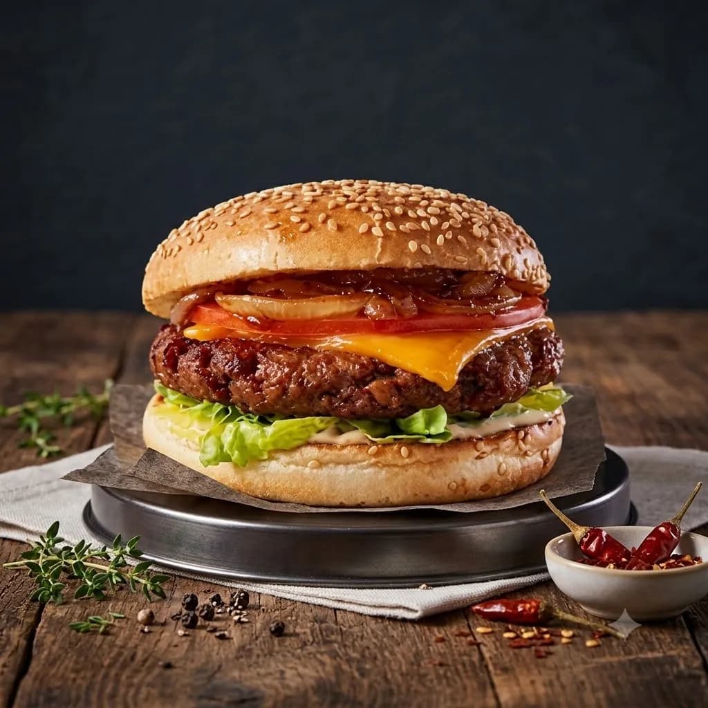 Cheese Spice Burger