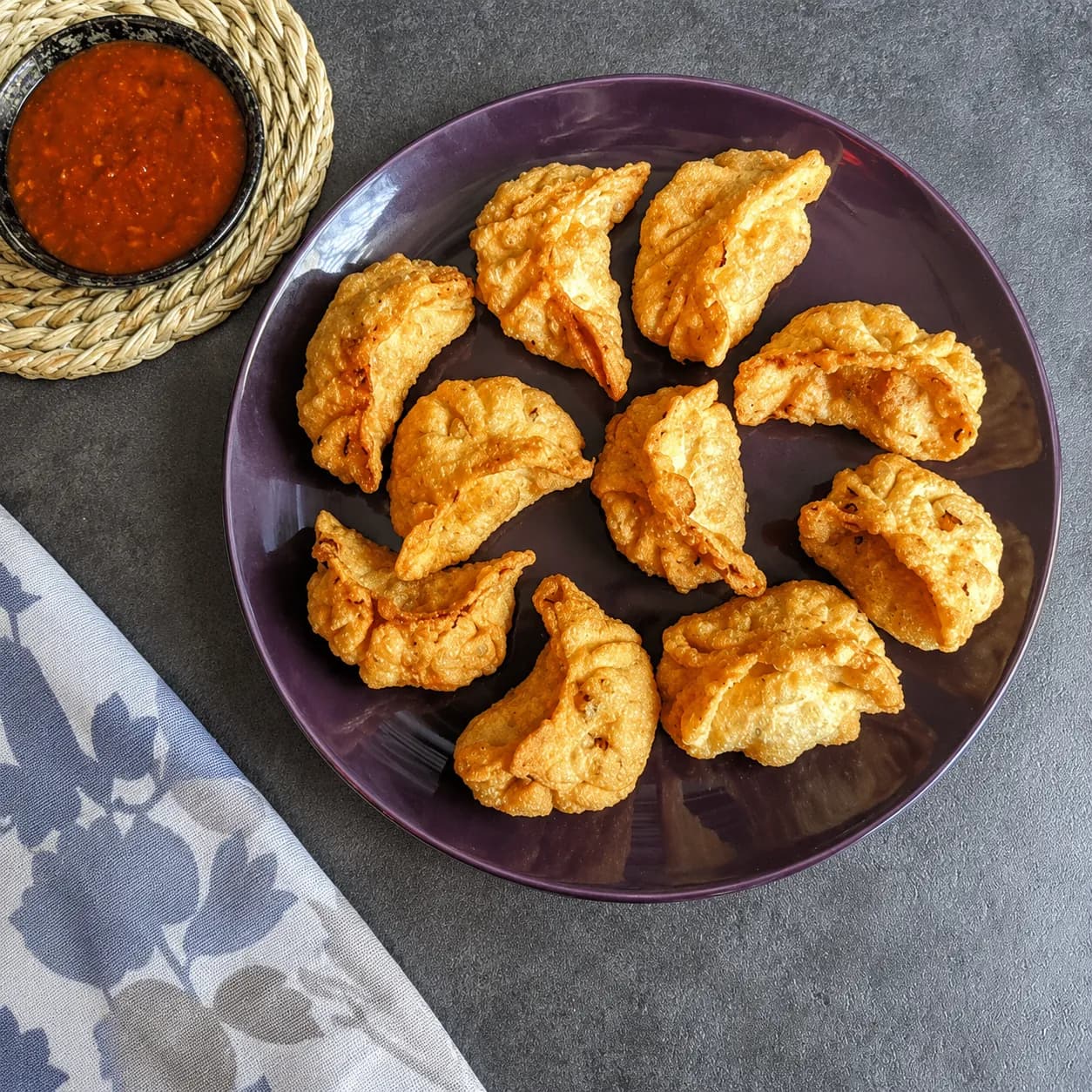 Cheese Veg Fried Momos
