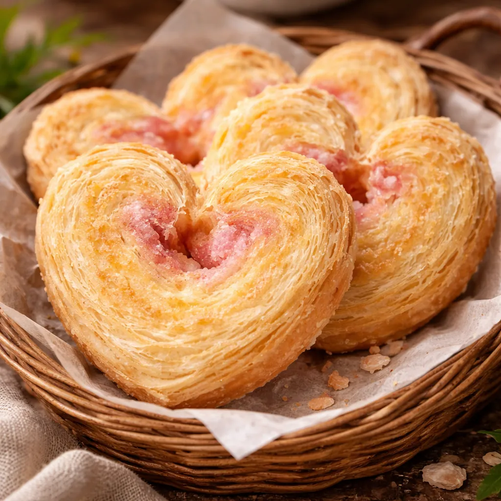 Heart Shape Sweet Puff