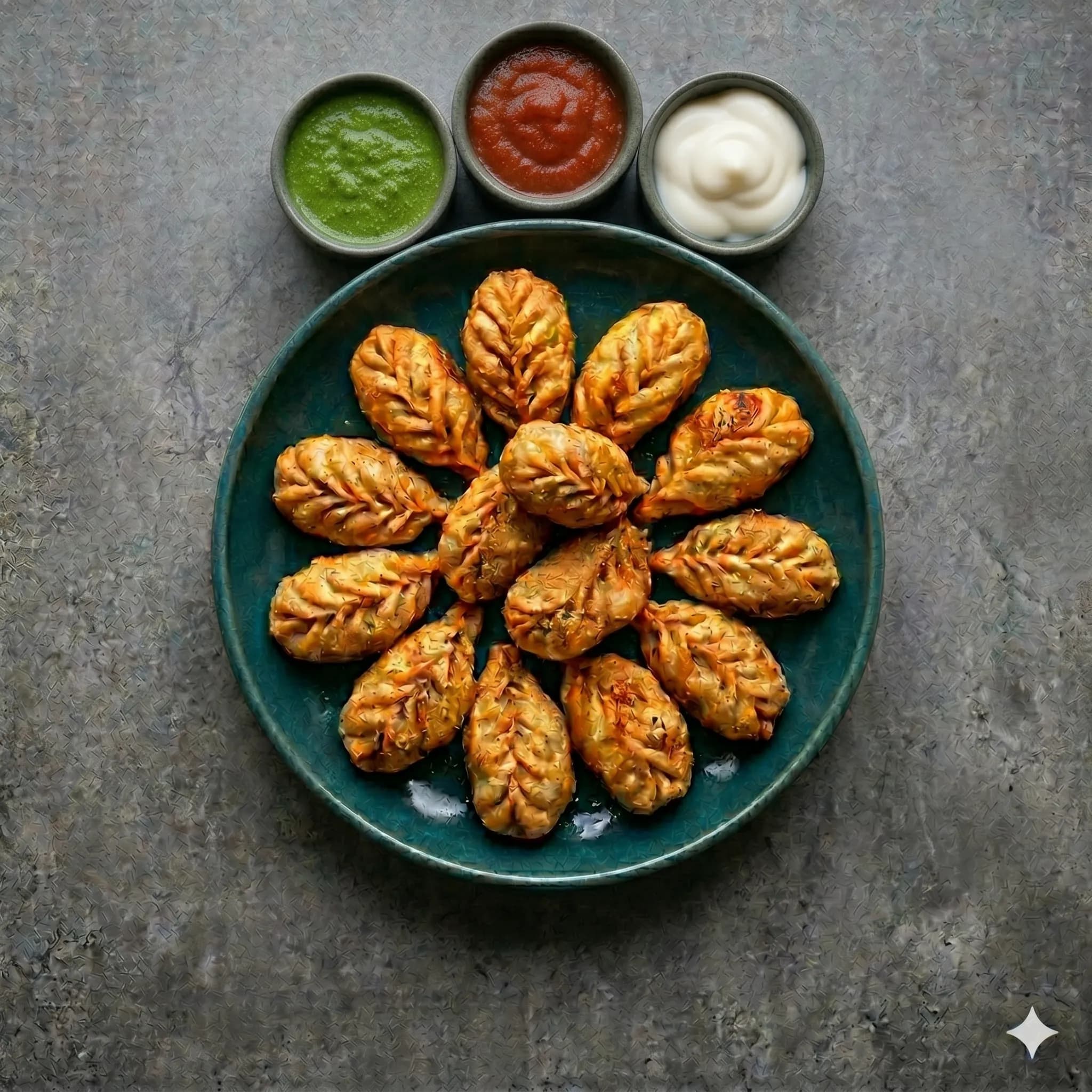 Fried Veg Momos