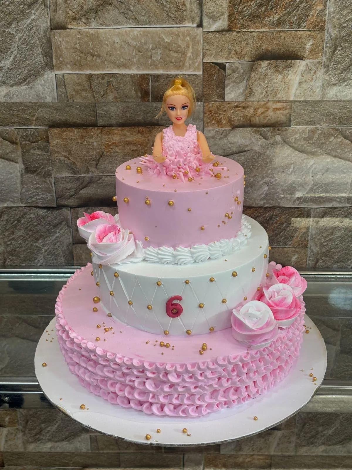 Princess Blossom Doll Cake
