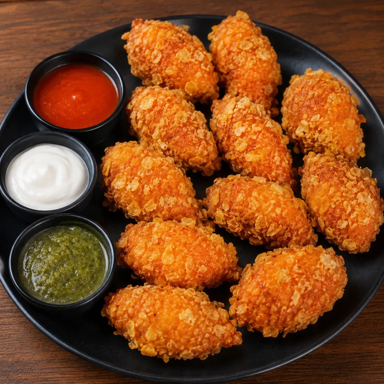 Crispy Veg Kurkure Momos