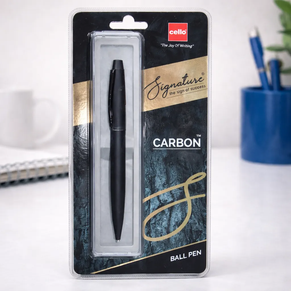 Cello Signature Carbon Ball Pen