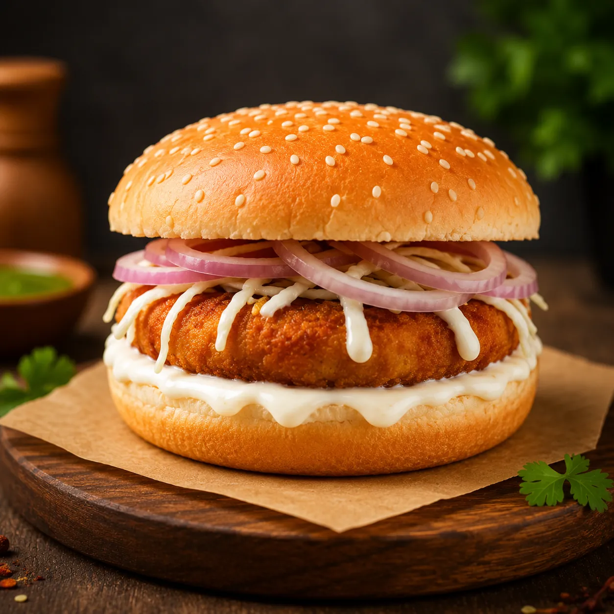 Allu tiki burger